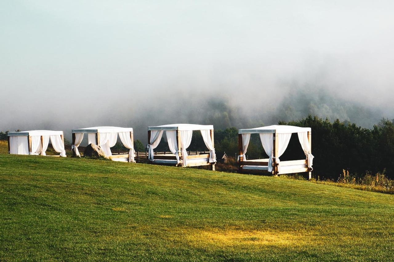 Osada Gleboczek. Vine Resort&Spa Wielki Głęboczek Buitenkant foto
